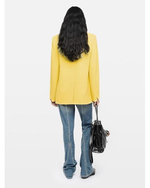 Zadig & Voltaire Yellow Blazer Vanille