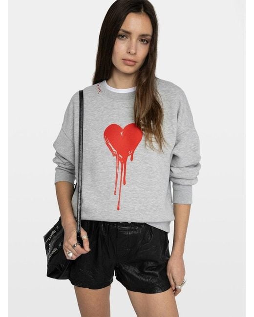 Zadig & Voltaire White Oscar Sweatshirt