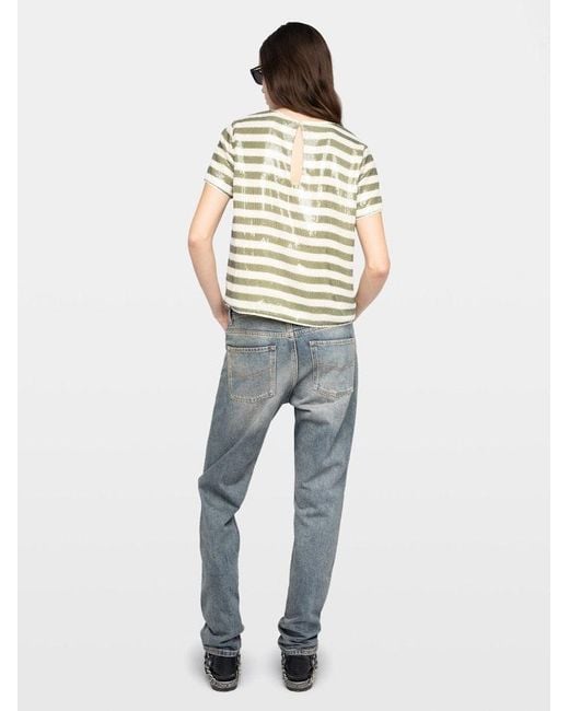 Zadig & Voltaire Blue Tchao Top