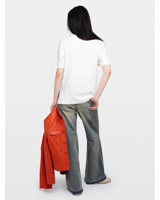 Zadig & Voltaire White T-Shirt Boo