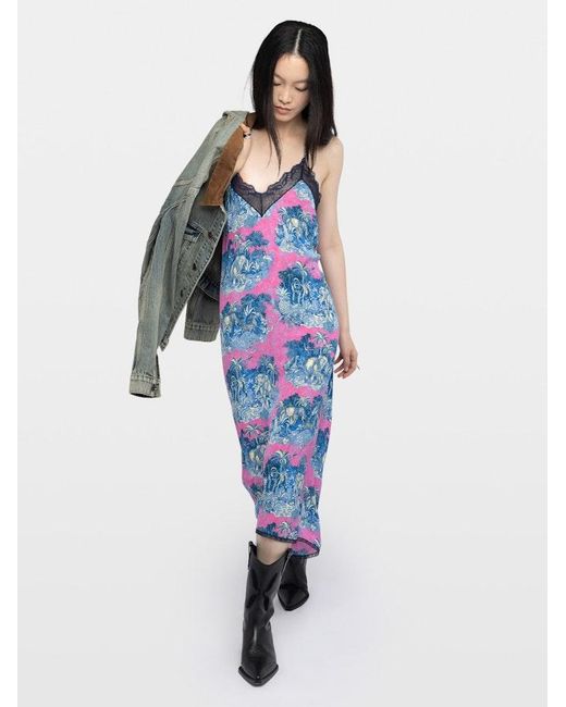Zadig & Voltaire Blue Risty Dress