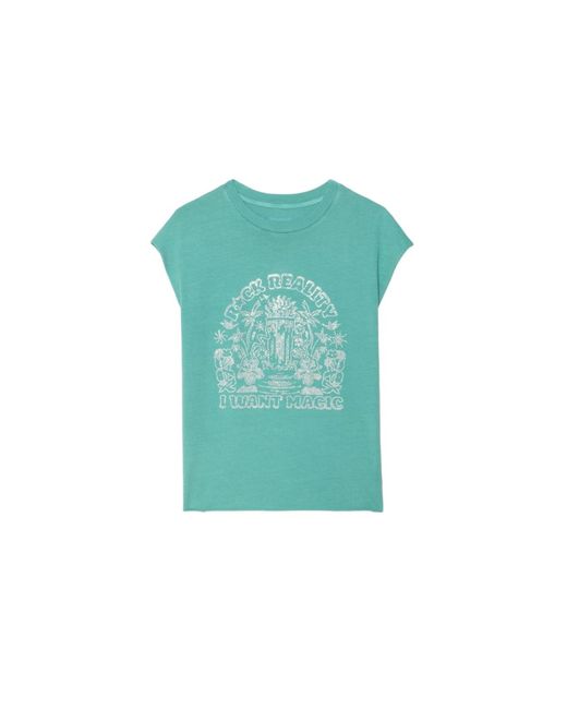 Zadig & Voltaire Blue Cloe Tank Top