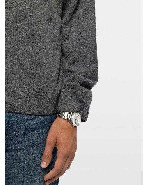 Zadig & Voltaire Gray Marko Jumper for men