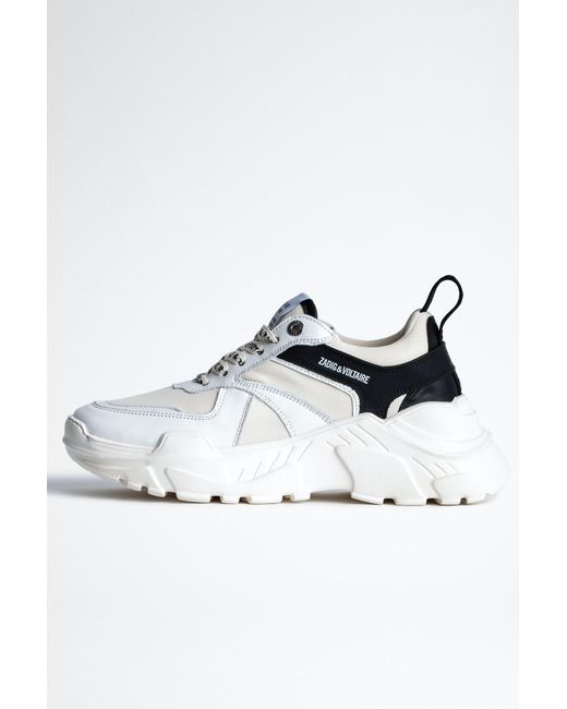 Sneakers Future Blanc - Taille 37 - Femme Cuir Zadig & Voltaire en coloris  Blanc | Lyst
