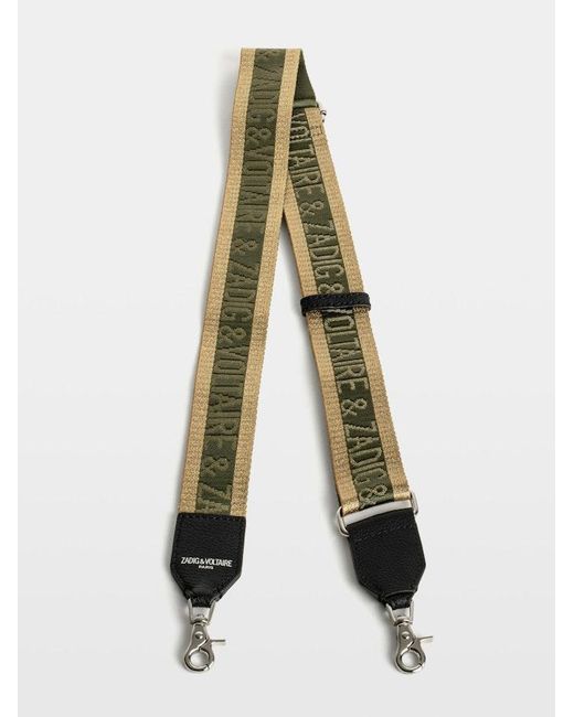 Zadig & Voltaire Multicolor Zadig Glitter Shoulder Strap