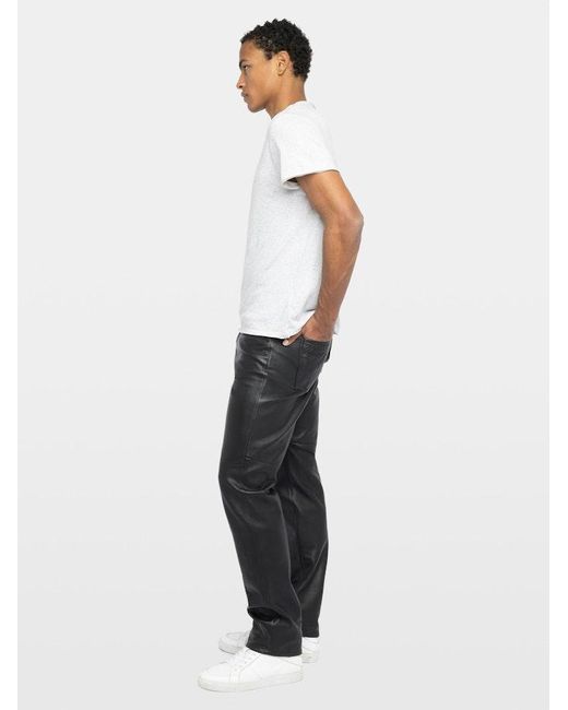 Zadig & Voltaire White Monastir Henley T-Shirt for men