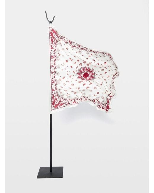 Zadig & Voltaire Pink Debbie Bandana 85 Scarf