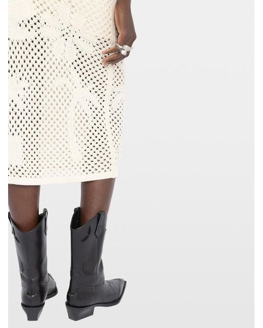 Zadig & Voltaire Natural Skirt Soly