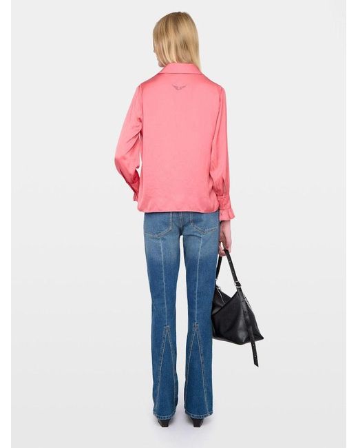 Zadig & Voltaire Pink Thely Shirt