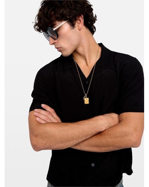 Zadig & Voltaire Black Shirt Slony for men