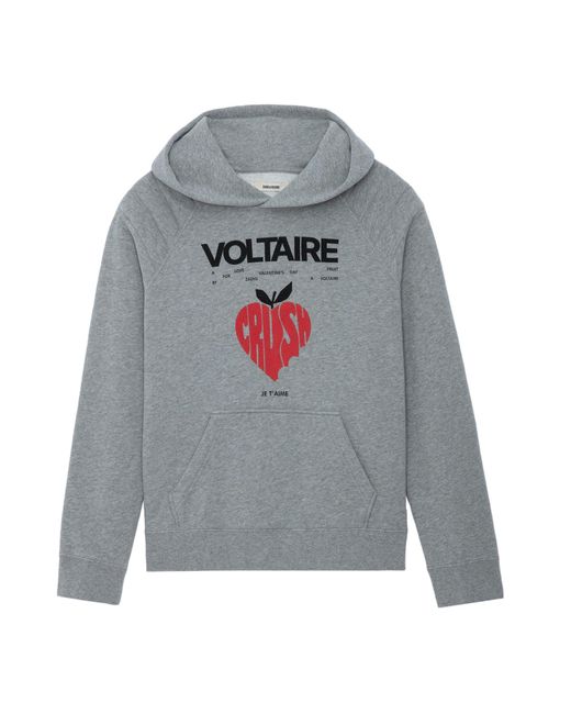 Zadig & Voltaire Gray Sweatshirt Avata Concert Crush