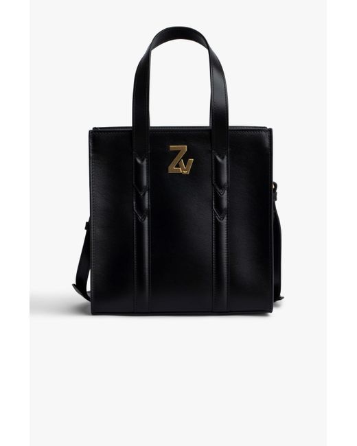 Zadig & Voltaire Zv Initiale Le Small Tote Bag in Black Lyst