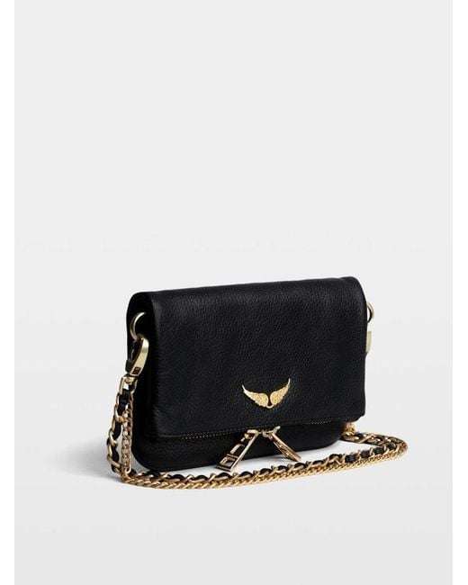 Zadig & Voltaire Black Rock Mini Clutch