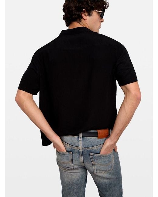 Zadig & Voltaire Black Shirt Slony for men
