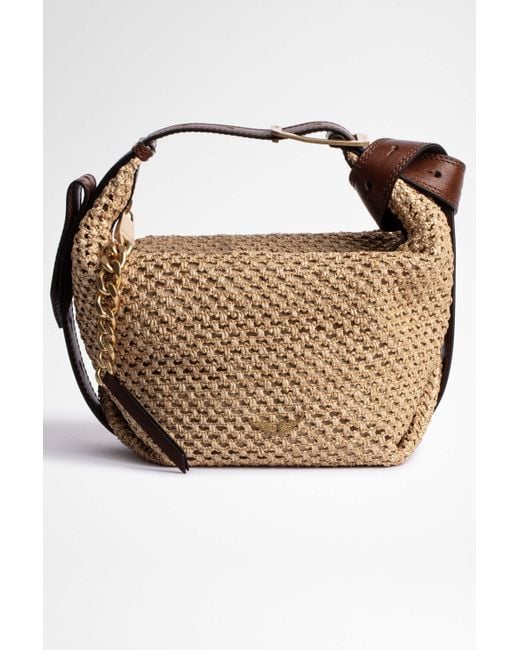 Zadig & Voltaire Cotton Le Cecilia Bag in Beige (Natural) Lyst
