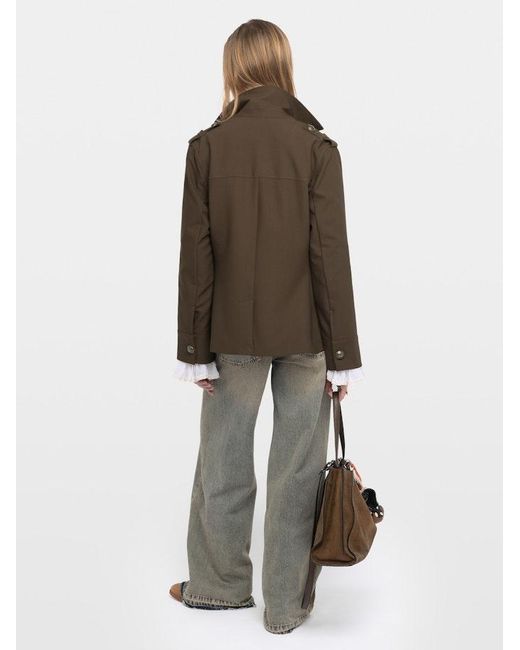 Zadig & Voltaire Green Veraman Blazer