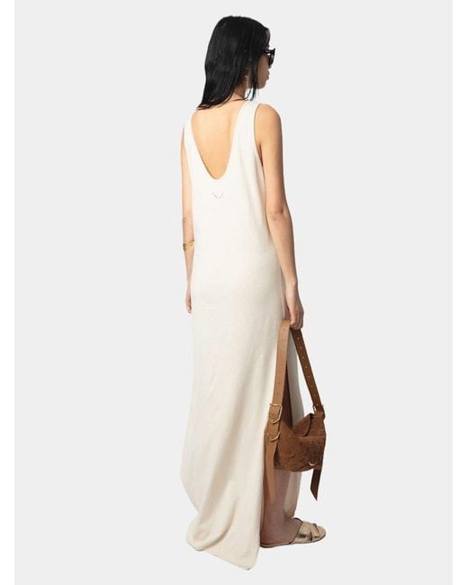 Zadig & Voltaire White Deva Dress