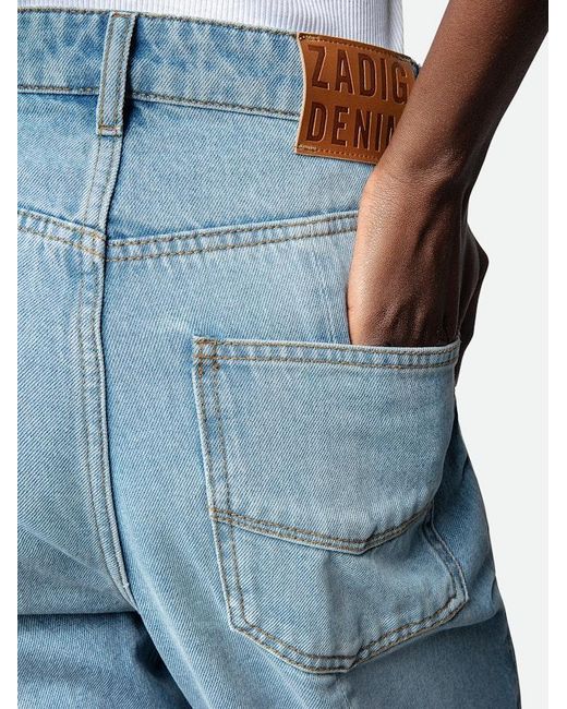 Zadig & Voltaire Blue Evy Jeans