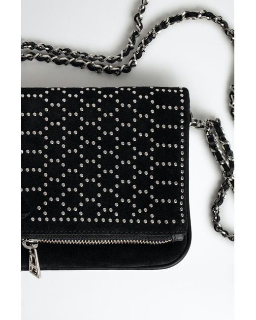 Rock suede studs clutch hotsell