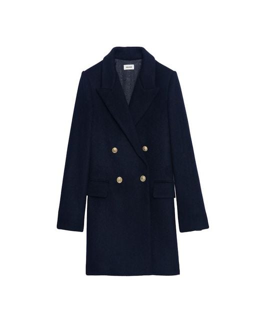 Zadig & Voltaire Blue Miew Coat