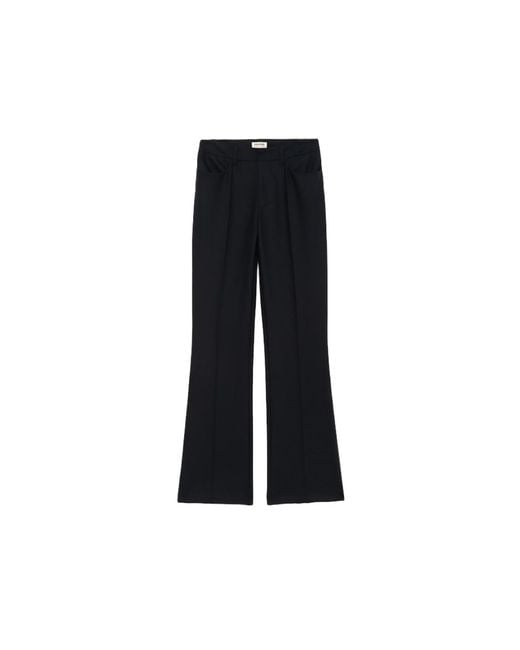 Zadig & Voltaire Black Pistol Trousers