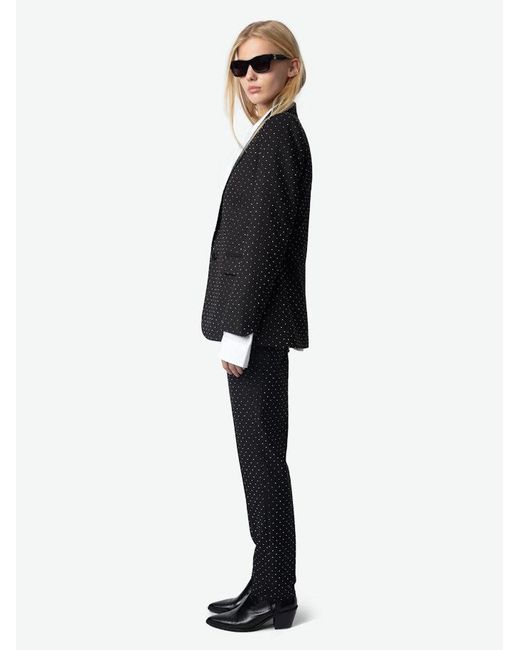 Zadig & Voltaire Blue Vavy Blazer