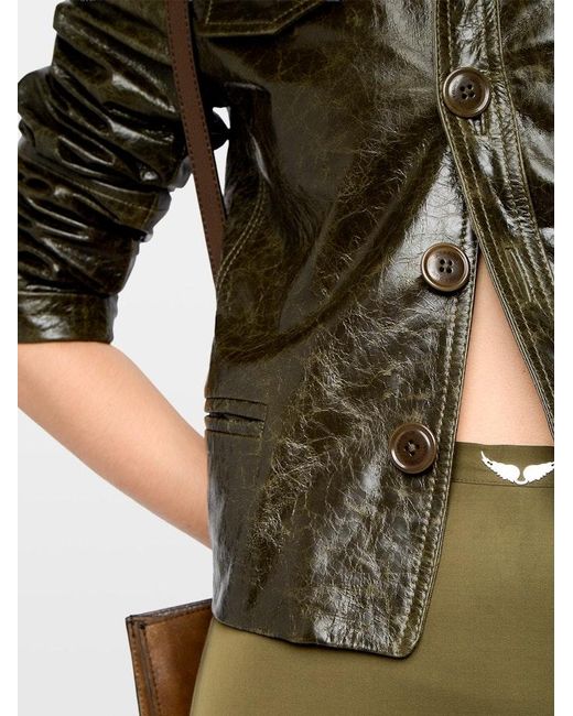 Zadig & Voltaire Multicolor Jimeno Satin Skirt