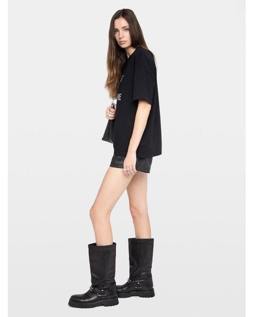 Zadig & Voltaire Black Tedda T-Shirt