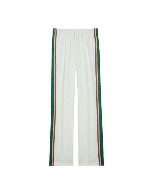 Zadig & Voltaire Multicolor Pomy Trousers
