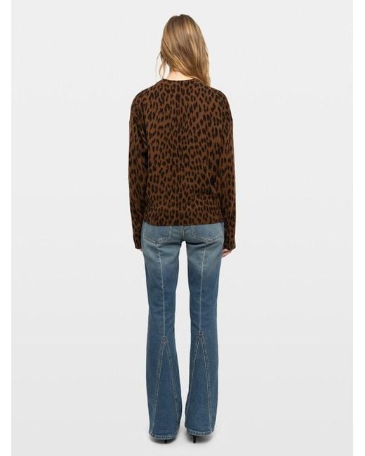 Zadig & Voltaire Brown Soulo Jumper