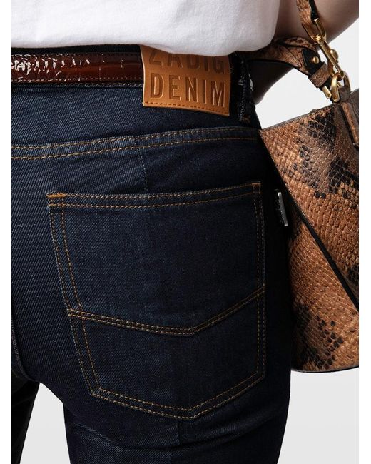 Zadig & Voltaire White Jean Eclipse