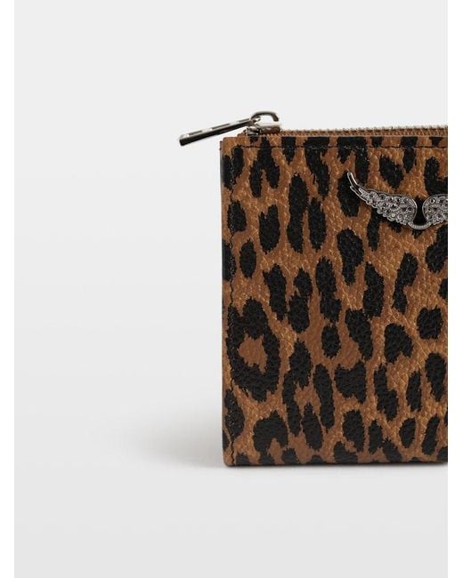 Zadig & Voltaire Brown Zv Wallet
