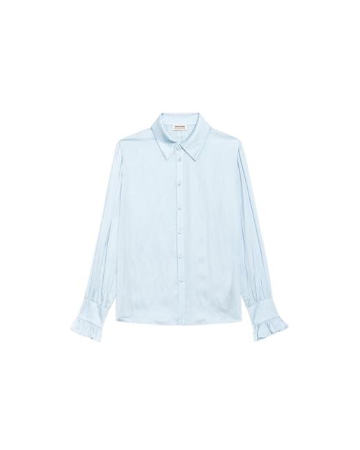 Zadig & Voltaire Blue Thely Shirt