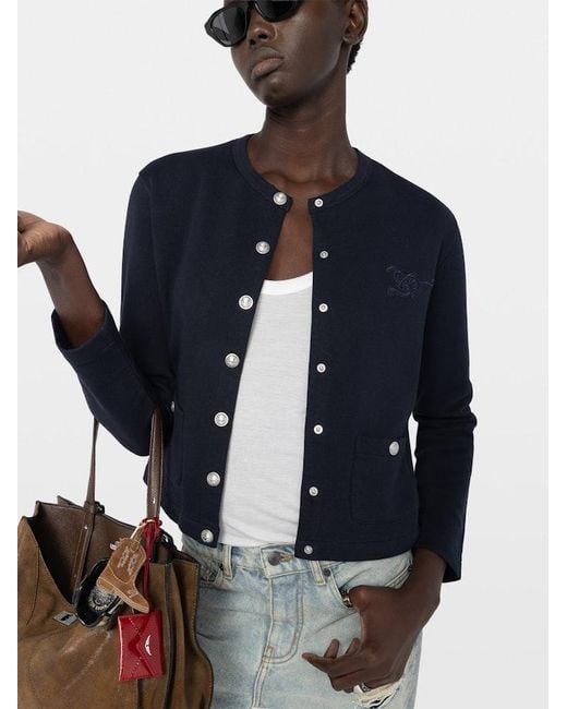 Zadig & Voltaire Blue Cama Sweatshirt
