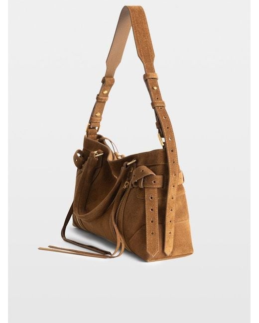 Zadig & Voltaire Brown Madison Small Bag