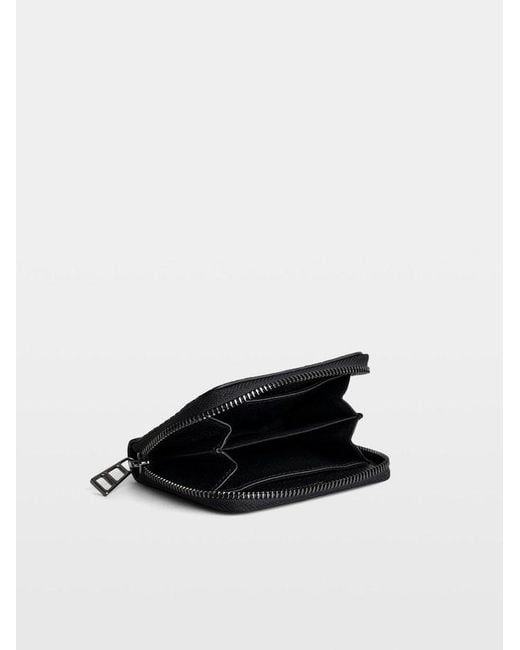 Zadig & Voltaire Black Mini Zv Wallet