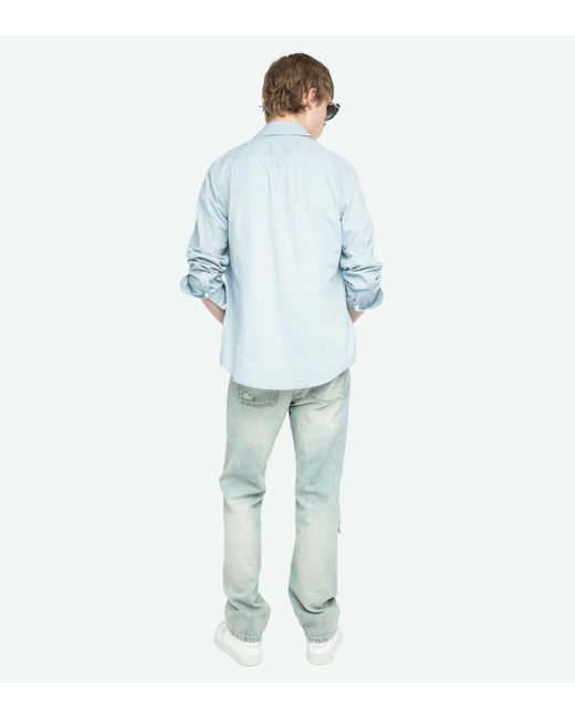 Zadig & Voltaire Blue Sid Shirt for men