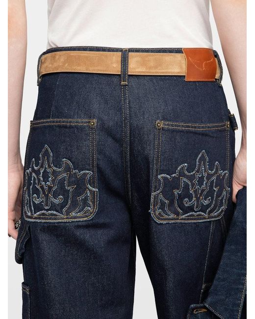 Zadig & Voltaire Blue Jean Perya