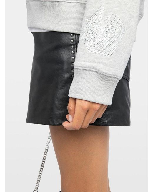 Zadig & Voltaire White Mira Sweatshirt