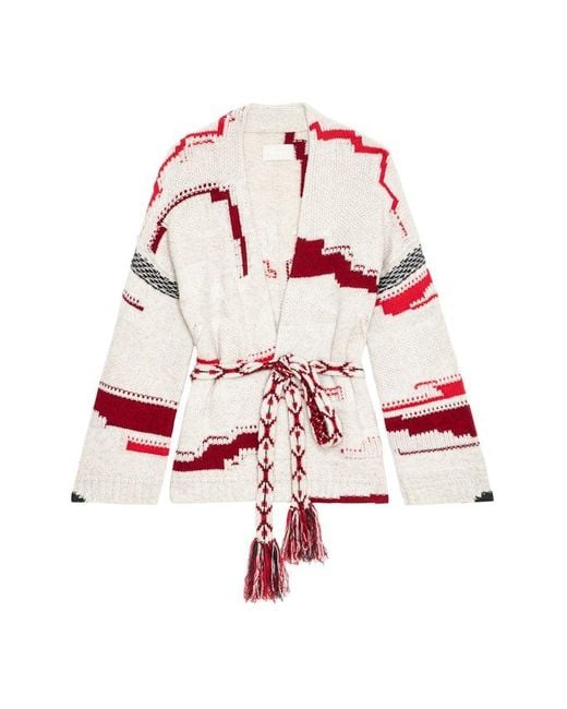Zadig & Voltaire Red Aspen Cardigan