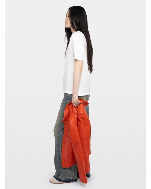 Zadig & Voltaire White T-Shirt Boo