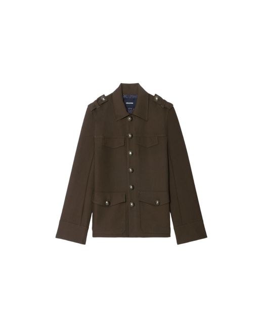 Zadig & Voltaire Green Veraman Blazer
