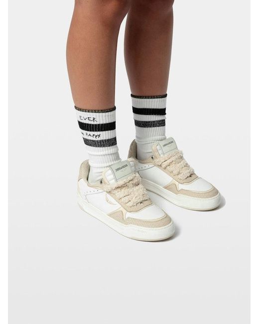 Zadig & Voltaire Black Set Of 2 Pairs Of Socks From Head To Toe