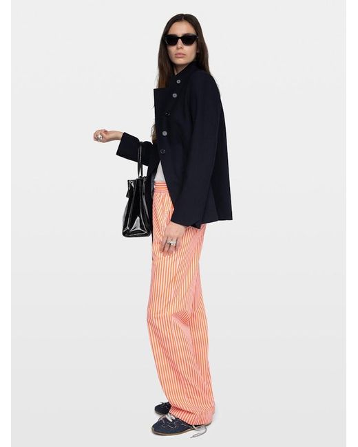 Zadig & Voltaire Pink Trousers Poma