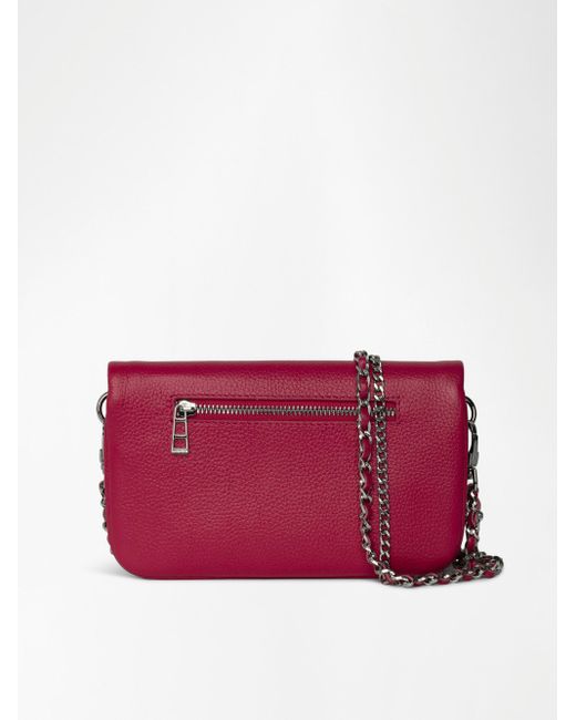 Zadig & Voltaire Purple Rock Nano Clutch