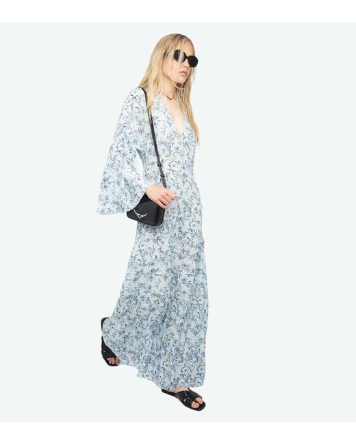 Zadig & Voltaire Blue Rasato Dress