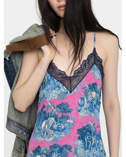 Zadig & Voltaire Blue Risty Dress