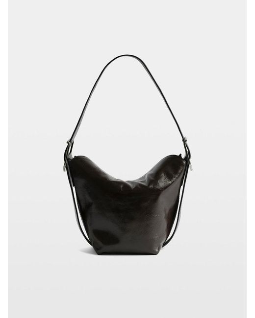 Zadig & Voltaire Black Baby Jane Vintage Patent Bag