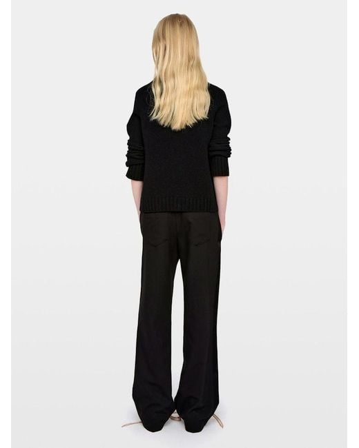 Zadig & Voltaire Black Poma Trousers