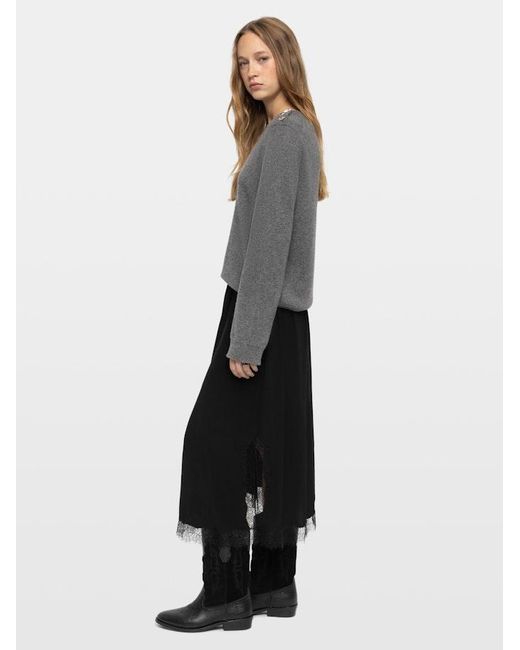 Zadig & Voltaire Black Jarvis Skirt
